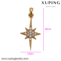 32828 xuping hot sale beautiful ladies elegant jewelry 18k gold plated pendant